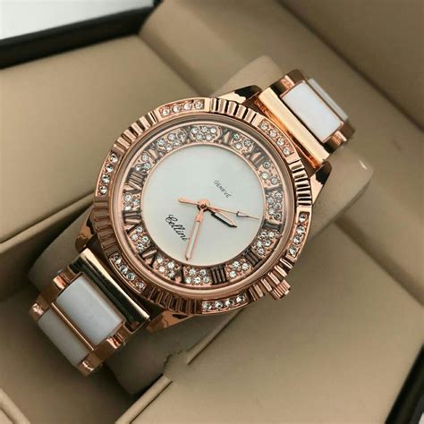 rolex feminino dourado|rolex gold watches for women.